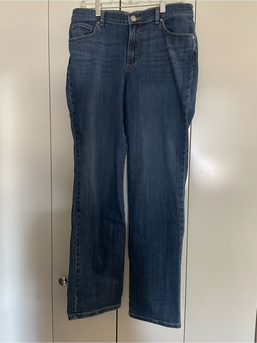 Lee Women's Dark Blue Straight Leg Jeans